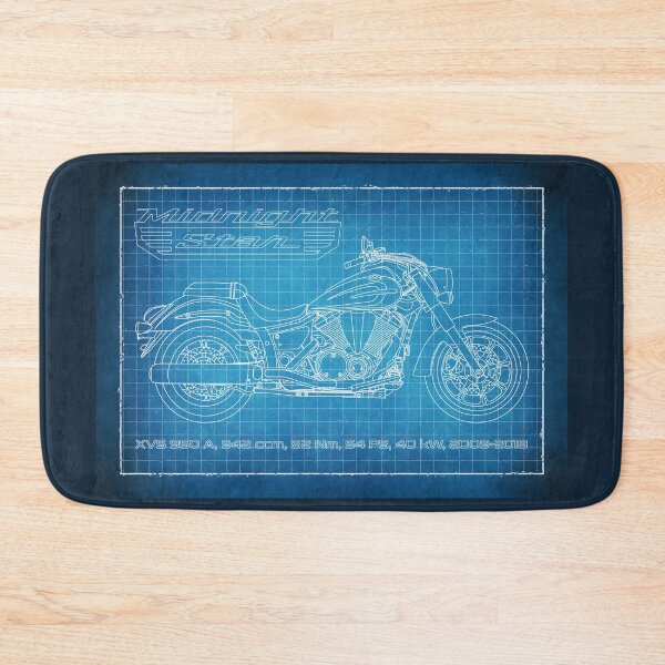 Item preview, Midnight Star XVS 950 Blueprint designed and sold by KlaraBubble.