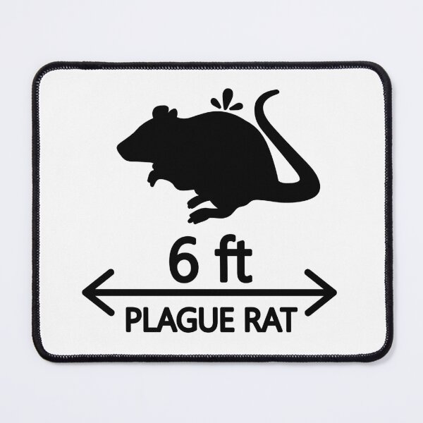 Item preview, 6ft Plague Rat! designed and sold by SarcasticWords.