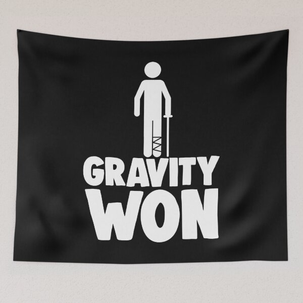 Item preview, Gravity Won Broken Leg designed and sold by Bendthetrend.