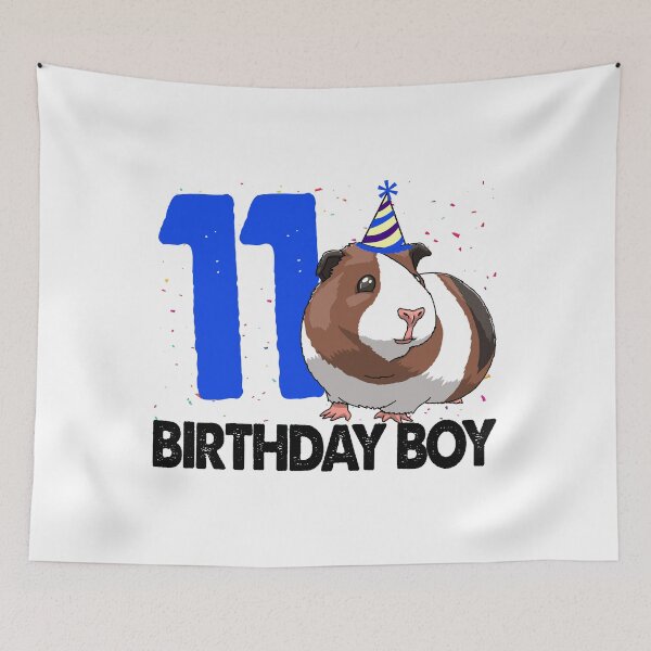 Item preview, Birthday Boy 11 Guinea Pig designed and sold by Bendthetrend.