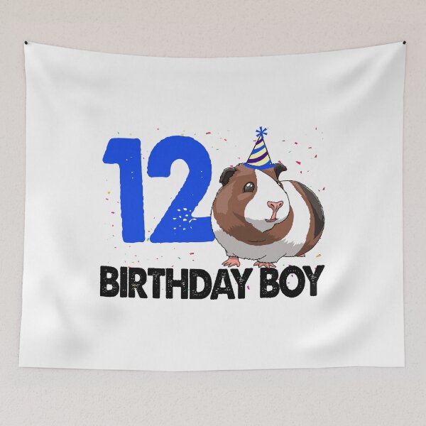Item preview, Birthday Boy 12 Guinea Pig designed and sold by Bendthetrend.