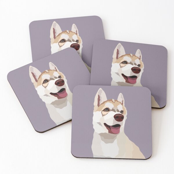 Item preview, Siberian Husky Puppy Dog Portrait Digital Illustration designed and sold by sherylwylie.