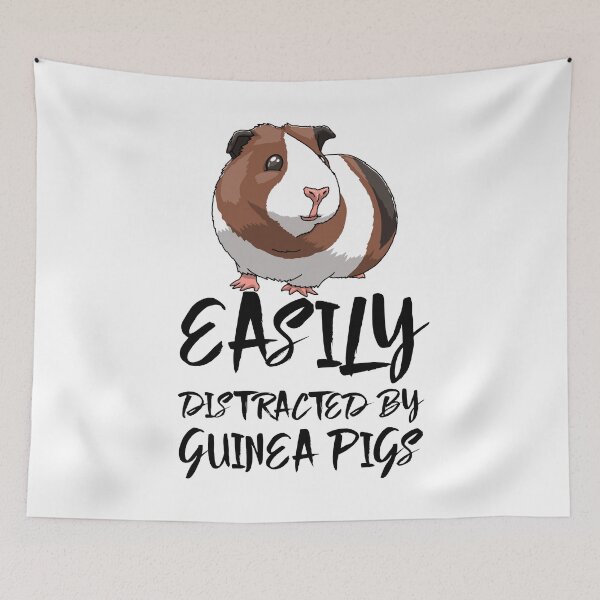 Item preview, Easily Distracted By Guinea Pig designed and sold by Bendthetrend.