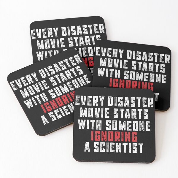 Item preview, Every Disaster Movie - Funny Science Quote designed and sold by LarrysDesigns.