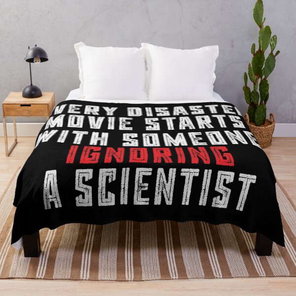 Item preview, Every Disaster Movie - Funny Science Quote designed and sold by LarrysDesigns.