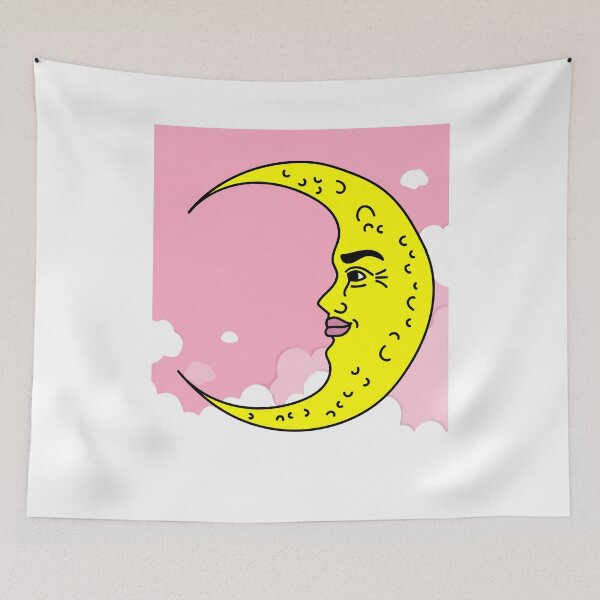 Item preview, Luminous Moon Half Moon Face designed and sold by flofin.
