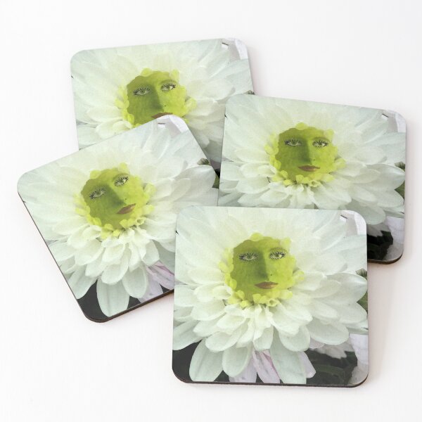 Item preview, White Chrysanthemum Lady Mum Flower of Truth designed and sold by Loveday Funck.