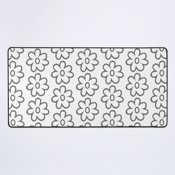 Item preview, White flower on gray designed and sold by Ninaeva.
