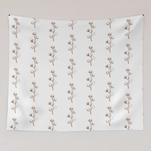 Item preview, Cotton flower plant designed and sold by Minzze.