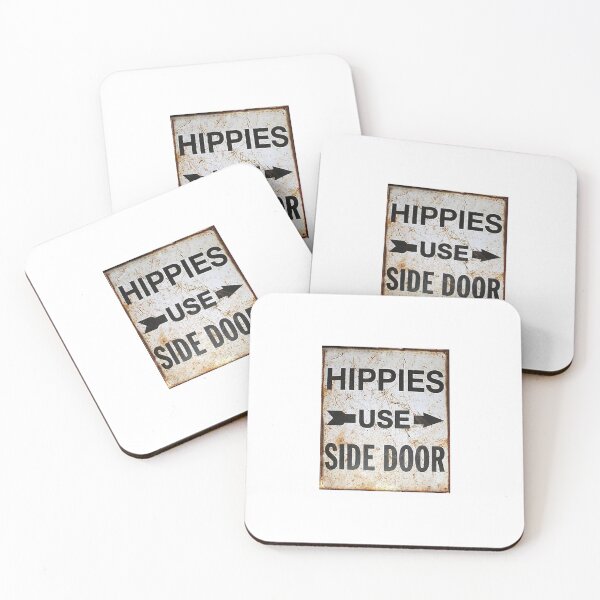Item preview, Hippies Use Side Door designed and sold by peaksurfer.