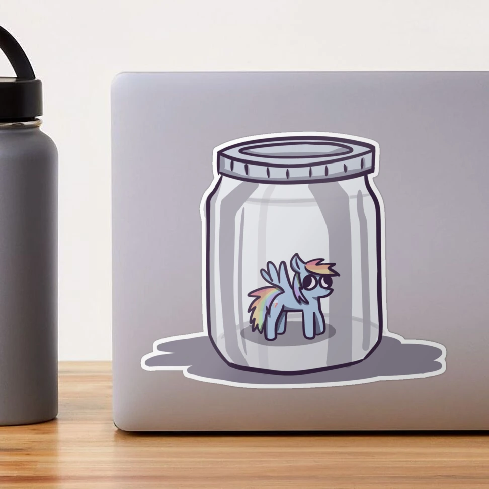 Rainbow Dash Jar