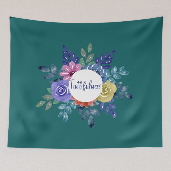 Item preview, Faithfulness Floral Design Jade designed and sold by HCLeeKimmie.