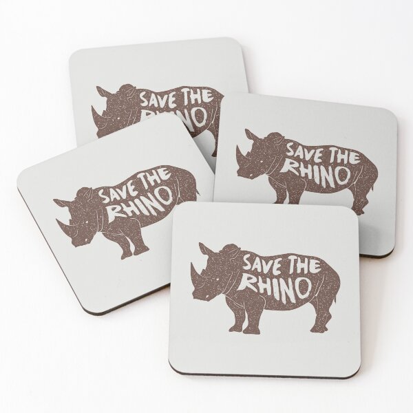 Item preview, SAVE THE RHINO  designed and sold by FayArts.