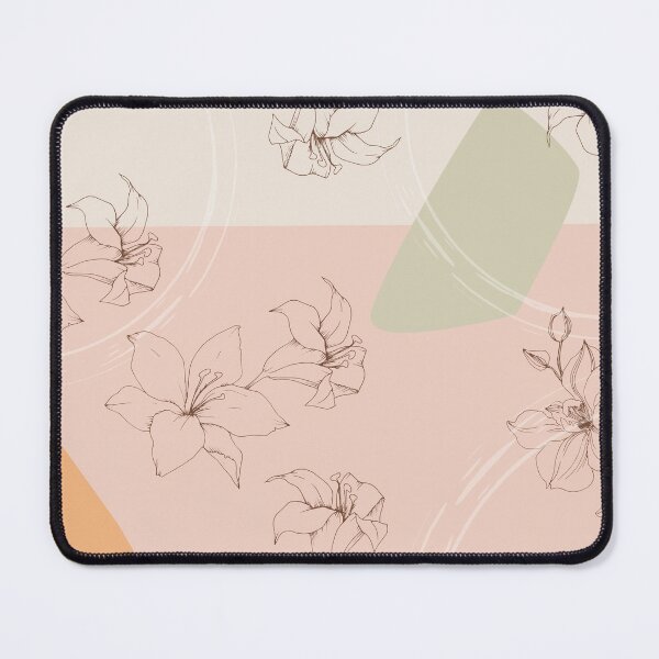 Item preview, Minimal Abstract Leaf Pattern designed and sold by ExploreTheStore.