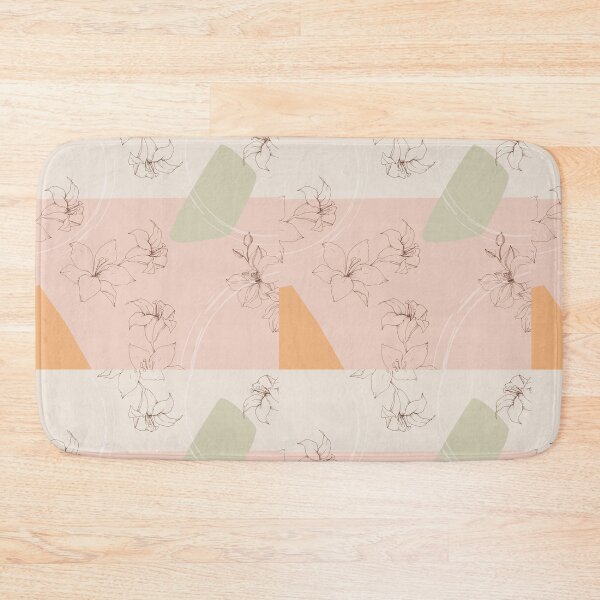 Item preview, Minimal Abstract Leaf Pattern designed and sold by ExploreTheStore.