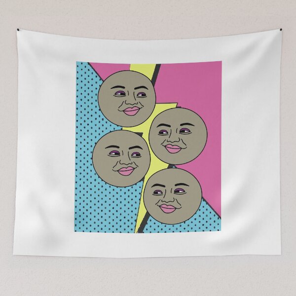 Item preview, Luminous Moon Half Moon Face designed and sold by flofin.