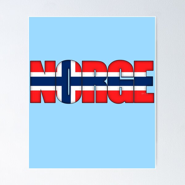 Item preview, Norway Norge Flag designed and sold by MikePrittie.