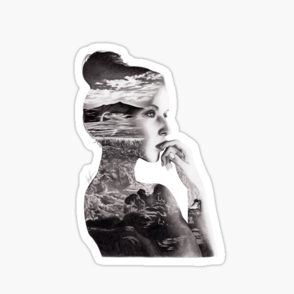 Double Exposure Sticker