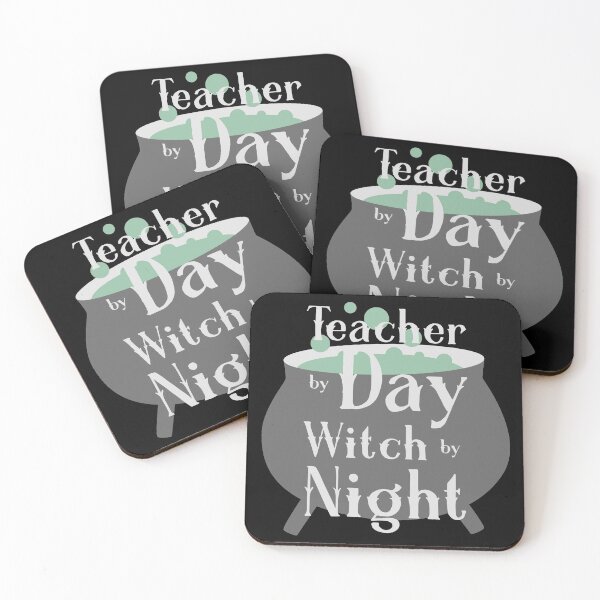 Item preview, Teacher by Day Witch by Night designed and sold by Gaalaxyz.
