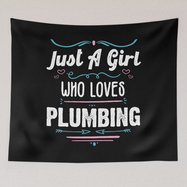Item preview, Just A Girl Who Loves Plumbing - Funny Gift Idea For Plumbers 2021 designed and sold by RedHive.
