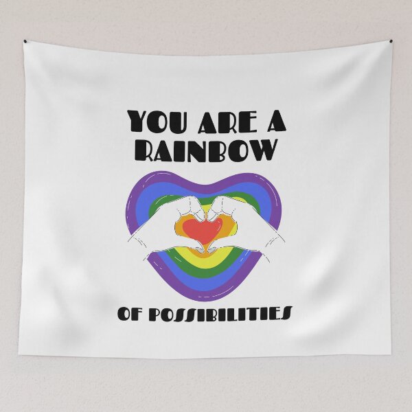 Item preview, You Are A Rainbow Of Possibilities - White designed and sold by ScubaSamurai.