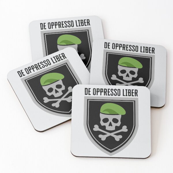 Item preview, Green Beret -  De Oppresso Liber Military Jargon designed and sold by AirsoftBD.