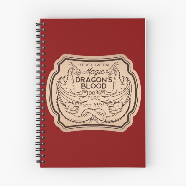 Item preview, Dragons Blood Potion Vintage Label designed and sold by KrisSidDesigns.