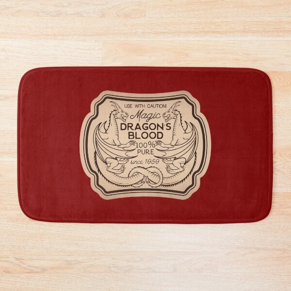 Item preview, Dragons Blood Potion Vintage Label designed and sold by KrisSidDesigns.