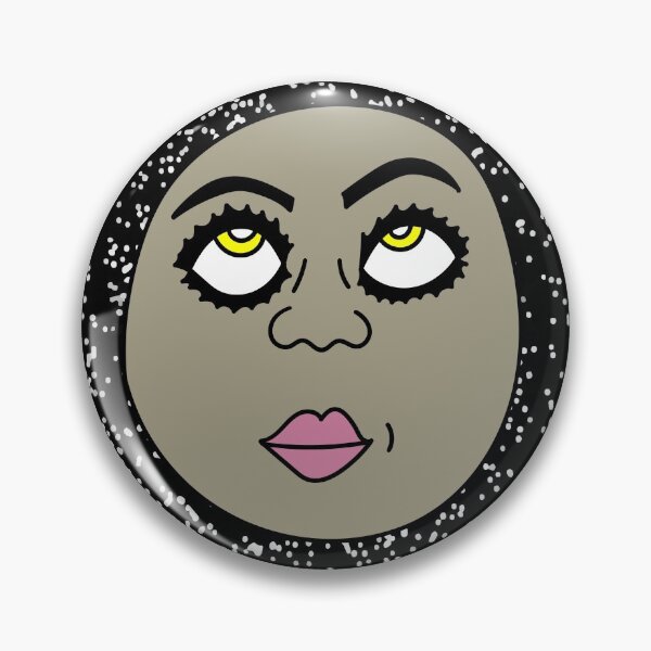 Item preview, Luminous Moon Half Moon Face designed and sold by flofin.