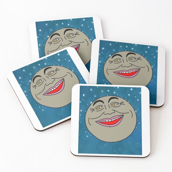 Item preview, Luminous Moon Half Moon Face designed and sold by flofin.