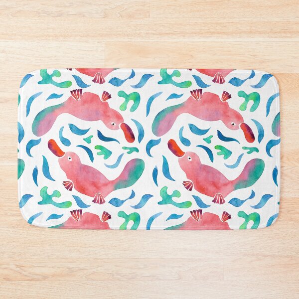 Item preview, Swimming Watercolor Colorful Platypus | Be unique designed and sold by CarolFreire.