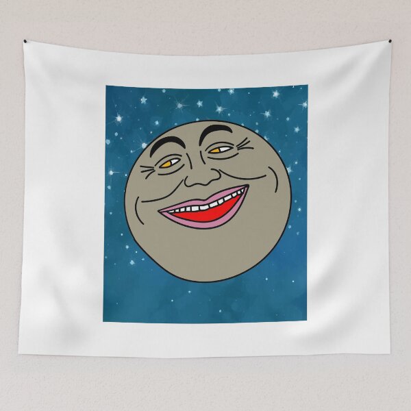 Item preview, Luminous Moon Half Moon Face designed and sold by flofin.