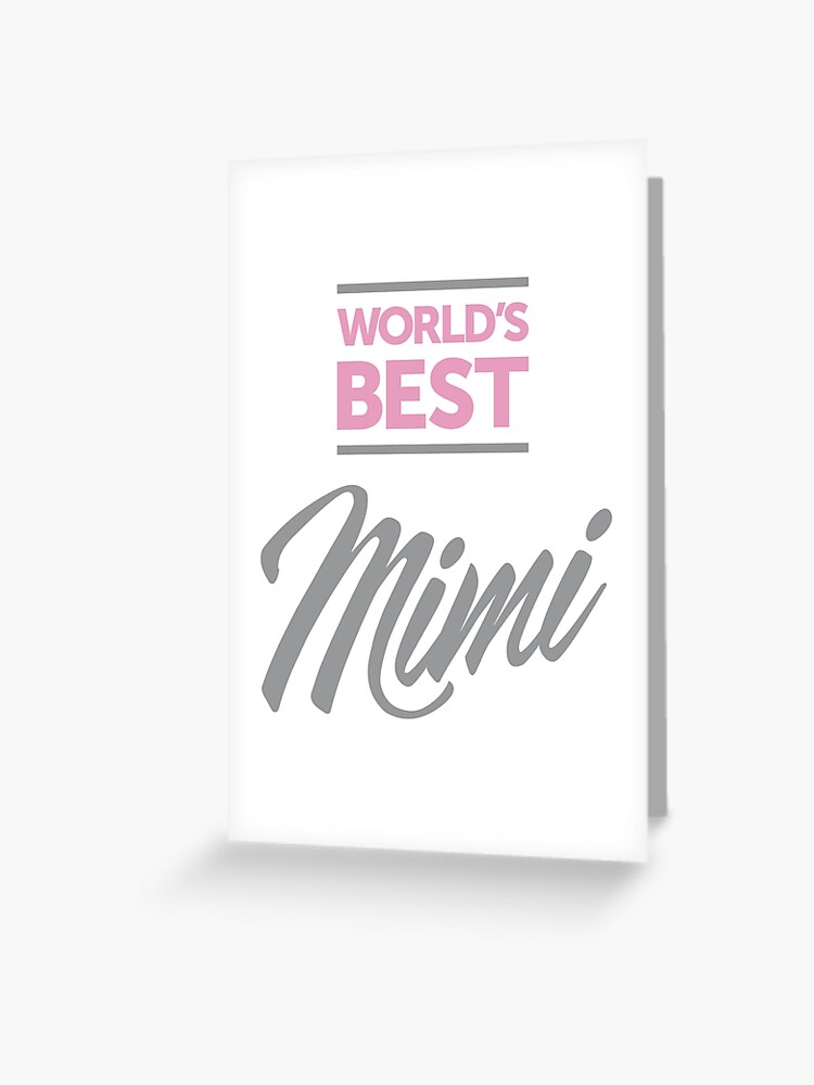 World's Best Mama Ever Greeting Card for Sale by cidolopez