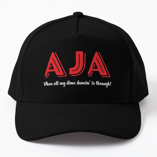 Steely Dan Aja Travel Ad (Inverted) Baseball Cap