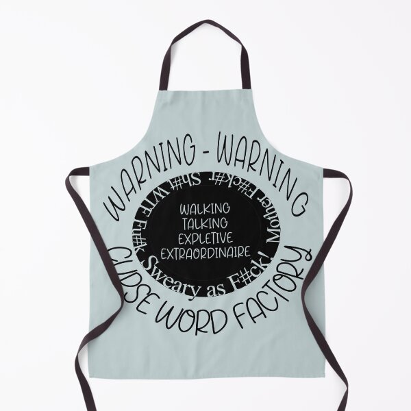 Item preview, Curse Word Factory Expletive Extraordinaire Sweary as F#ck  designed and sold by SmileThreads.