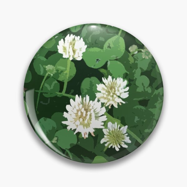 Item preview, white clover field designed and sold by Greengardens36.