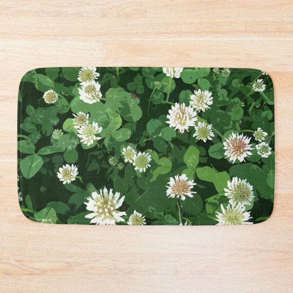 Item preview, white clover field designed and sold by Greengardens36.
