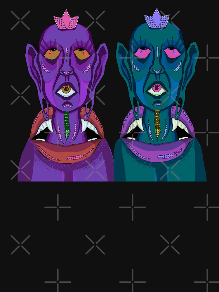 Third Eye Spiritual Twins by Darkada