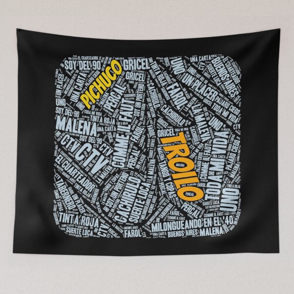 Item preview, Troilo Pichuco Tango Music Word Art designed and sold by infinitetango.