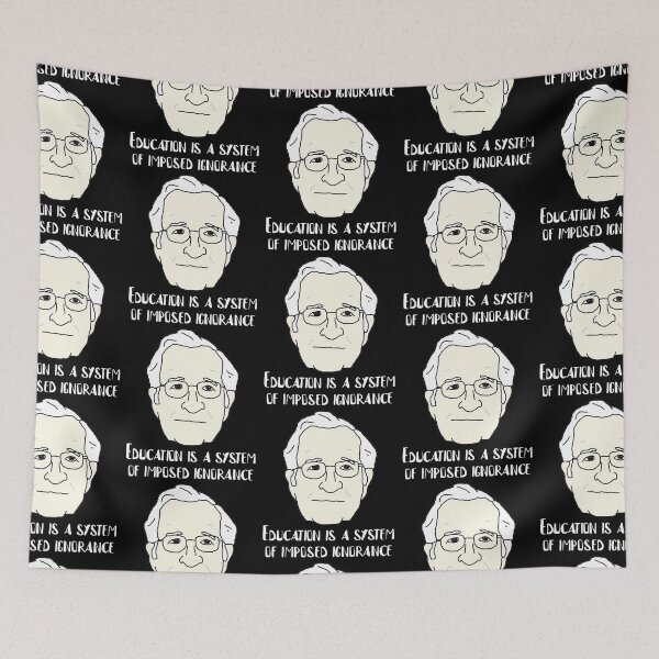 Item preview, Noam Chomsky Quote designed and sold by RevolutionInPaint.