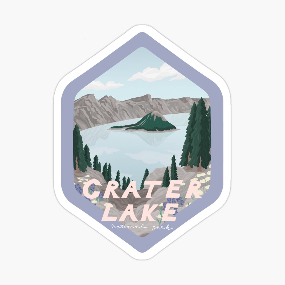 Crater Lake NP Magnet by ADG