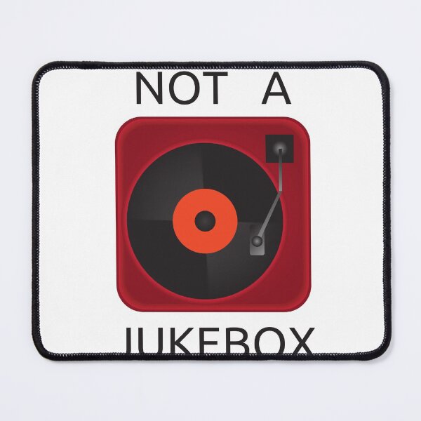 Item preview, Not a Jukebox DJ designed and sold by MySmugMugs.