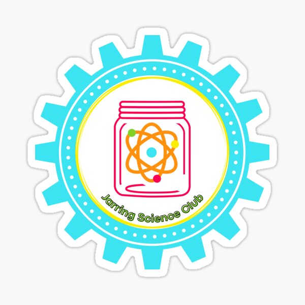 Jarring Science Club Sticker