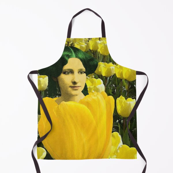 Item preview, Yellow Tulip Lady Flower of Sunshine in Your Smile designed and sold by Loveday Funck.