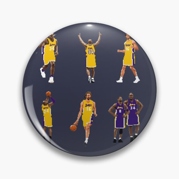 Item preview, LA Legends 00s Collection (Shaquille O'Neal, Pau Gasol) Qiangy designed and sold by qiangdade.
