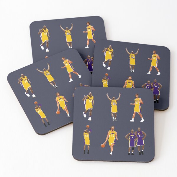 Item preview, LA Legends 00s Collection (Shaquille O'Neal, Pau Gasol) Qiangy designed and sold by qiangdade.