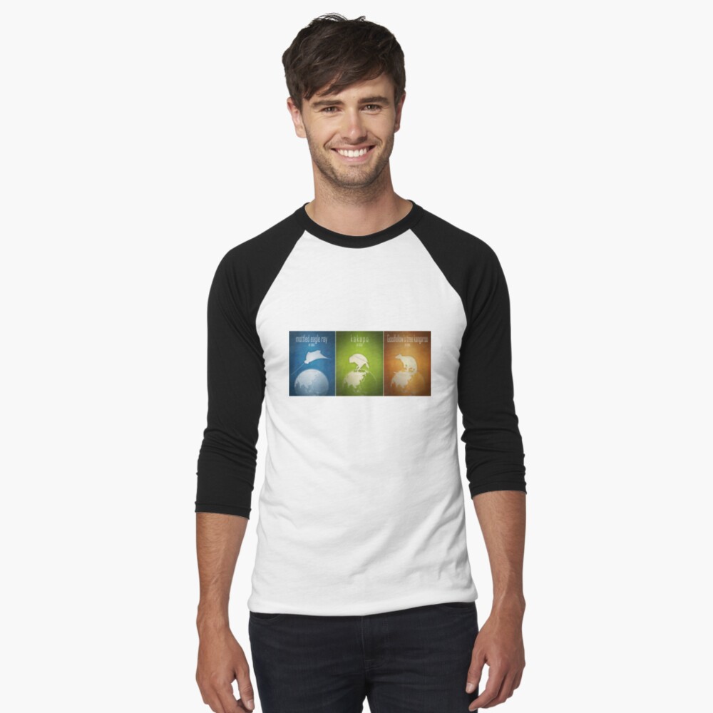 Item preview, Baseball ¾ Sleeve T-Shirt designed and sold by 12images.
