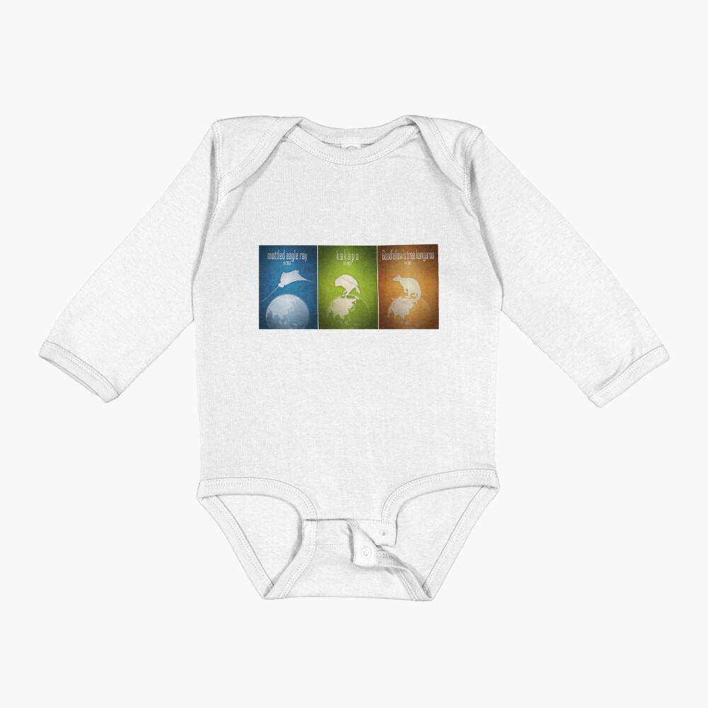 Item preview, Long Sleeve Baby One-Piece designed and sold by 12images.