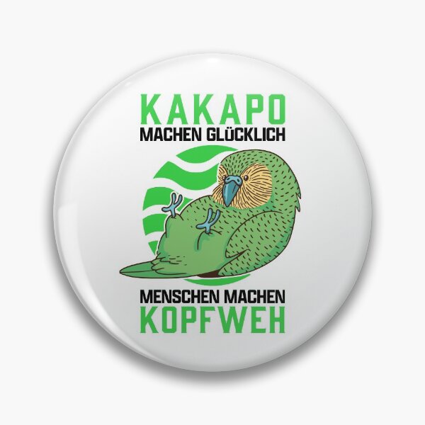 Item preview, Kakapo headache bird New Zealand parrot saying designed and sold by madgrfx.