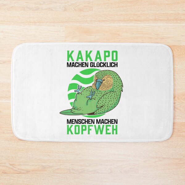 Item preview, Kakapo headache bird New Zealand parrot saying designed and sold by madgrfx.